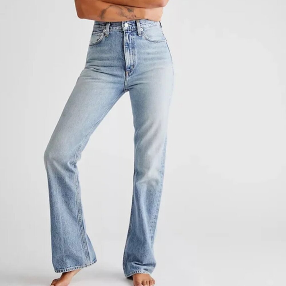 AGOLDE Vintage Hi-Rise Flare Jeans Size 27
